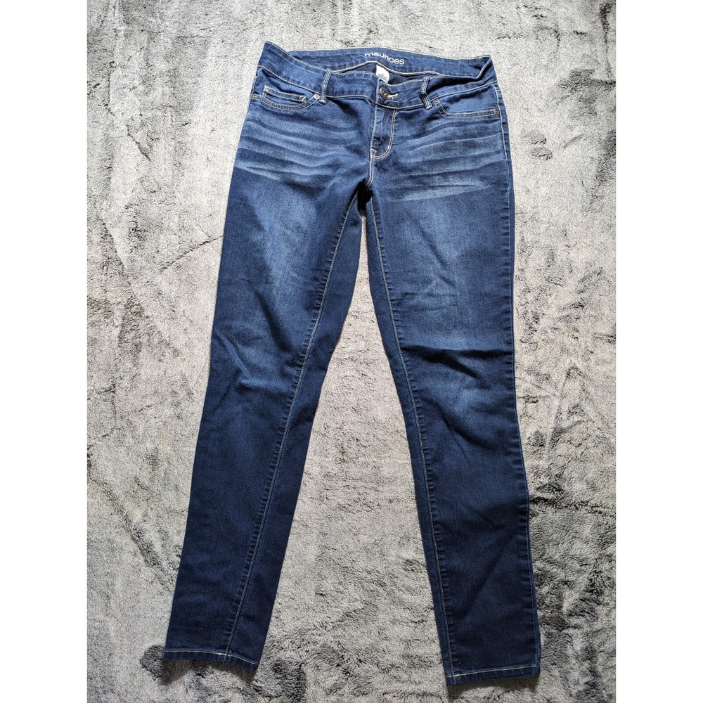 Maurices Skinny Jeans Women's Size Medium Regular Dark Wash